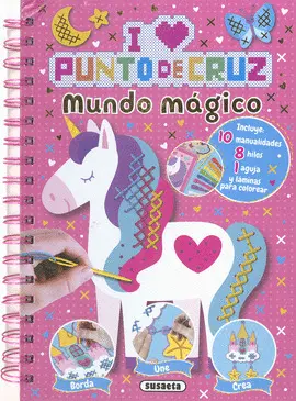 MUNDO MAGICO (I LOVE PUNTO DE CRUZ)