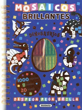 MOSAICOS BRILLANTES. DINOSAURIOS