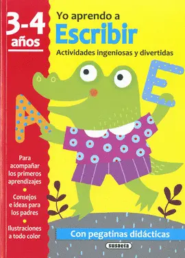 YO APRENDO A ESCRIBIR 3-4 AÑOS YO APRENDO A ESCRIBIR 3-4 AÑOS