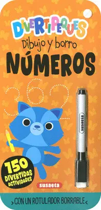 Números. Divertipeques. Dibujo y Borro