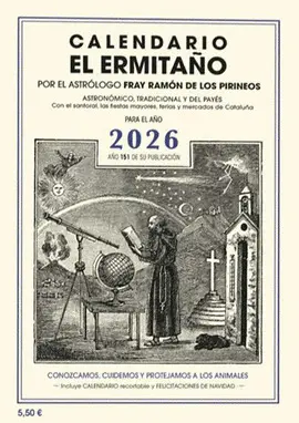 CALENDARIO EL ERMITAÑO 2026