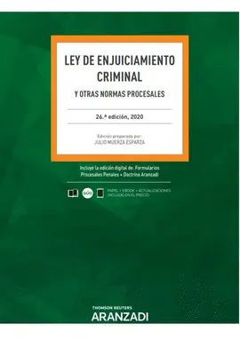 LEY DE ENJUICIAMIENTO CRIMINAL (PAPEL + E-BOOK)