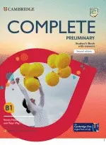 COMPLETE PRELIMINARY SECOND EDITION ENGLISH FOR SPANISH SPEAKERS STUDENT'S BOOK WITH ANSWERS WITH DIGITAL PACK