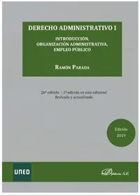 DERECHO ADMINISTRATIVO I DERECHO ADMINISTRATIVO I