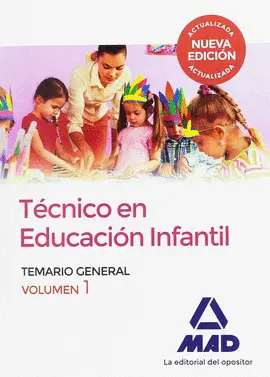 TÉCNICO EN EDUCACIÓN INFANTIL. VOLUMEN 1