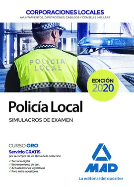 ED20 POLICÍA LOCAL. SIMULACROS DE EXAMEN