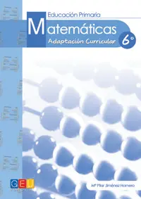 MATEMATICAS ADAPTACION CURRICULAR 6º MATEMATICAS ADAPTACION CURRICULAR 6º