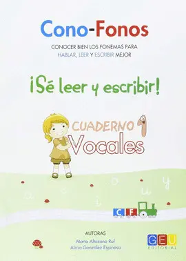 CONO-FONOS 3. ¡SE LEER Y ESCRIBIR! CUADERNO 1