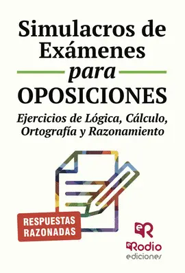 SIMULACROS DE EXAMENES PARA OPOSICIONES SIMULACROS DE EXAMENES PARA OPOSICIONES