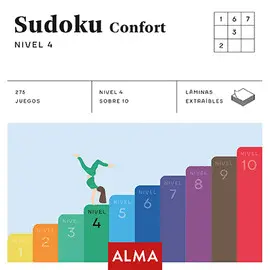 SUDOKU CONFORT. NIVEL 4 (CUADRADOS DE DIVERSIÓN)