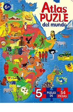 ATLAS PUZLE DEL MUNDO ATLAS PUZLE DEL MUNDO