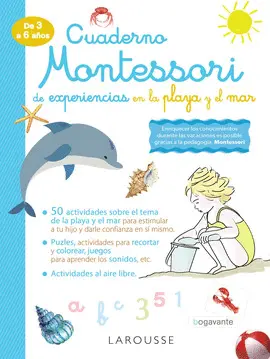 CUADERNO MONTESSORI EXPERIENCIAS EN LA PLAYA Y EL MAR