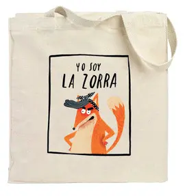 BOLSA 'YO SOY LA ZORRA'