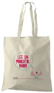 BOLSA TELA LEE UN POQUITO BOLSA TELA LEE UN POQUITO