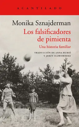 LOS FALSIFICADORES DE PIMIENTA LOS FALSIFICADORES DE PIMIENTA