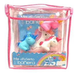 ME DIVIERTO EN LA BAÑERA. UNICORNIOS ME DIVIERTO EN LA BAÑERA. UNICORNIOS