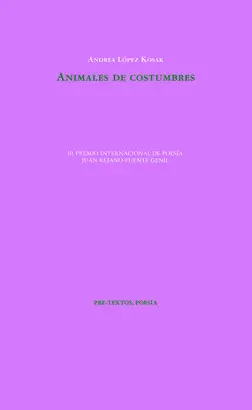 ANIMALES DE COSTUMBRES