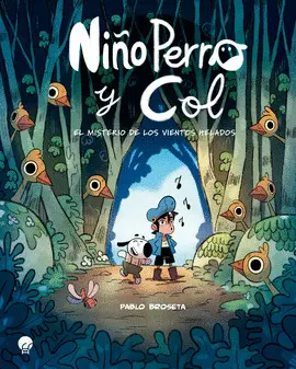 NIÑO PERRO Y COL NIÑO PERRO Y COL