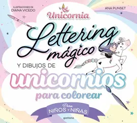 UNICORNIA LETTERING MAGICO