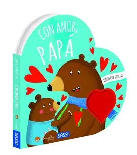 CON AMOR, PAPA. LIBROS CON FORMA