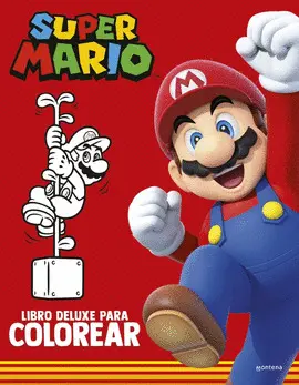 SUPER MARIO: LIBRO PARA COLOREAR DELUXE