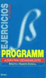 EJERCICIOS PROGRAMM. ALEMAN PARA HISPANOHABLANTES