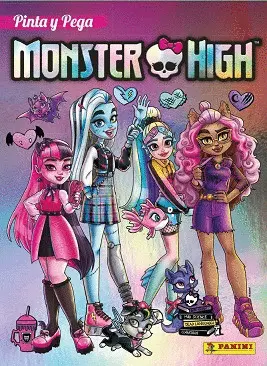 PINTA Y PEGA MONSTER HIGH