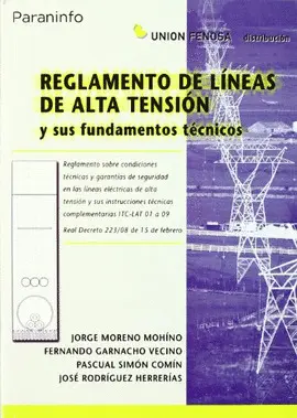 REGLAMENTO DE LINEAS DE ALTA TENSION Y SUS FUNDAMENTOS TECNICOS