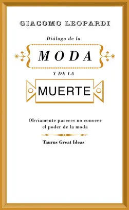 DIALOGO DE LA MODA Y DE LA MUERTE