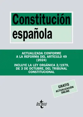 CONSTITUCIÓN ESPAÑOLA CONSTITUCIÓN ESPAÑOLA