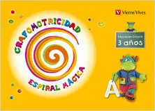 3 Años Grafomotricidad Espiral Magica. Grafomotricidad 3-4 A?Os
