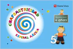 4 Años Grafomotricidad Espiral Magica. Grafomotricidad 4-5 A?Os