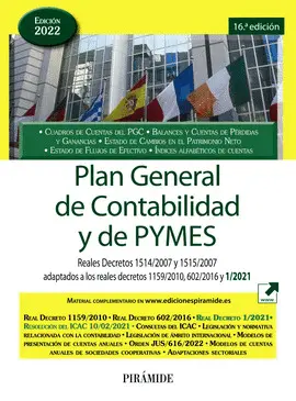 2022 PLAN GENERAL DE CONTABILIDAD Y DE PYMES