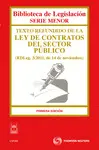 TEXTO REFUNDIDO DE LA LEY DE CONTRATOS DEL SECTOR PÚBLICO