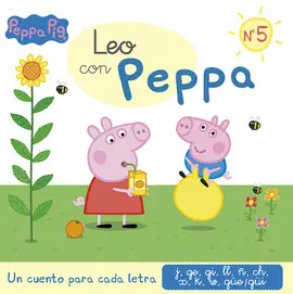 LEO CON PEPPA 5: J, GE, GI, LL, Ñ, CH, X, K, W, GÜE-GÜI