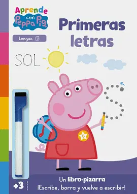 PRIMERAS LETRAS (LIBRO-PIZARRA) (PEPPA PIG. CUADERNO DE ACTIVIDAD PRIMERAS LETRAS (LIBRO-PIZARRA) (PEPPA PIG. CUADERNO DE ACTIVIDAD