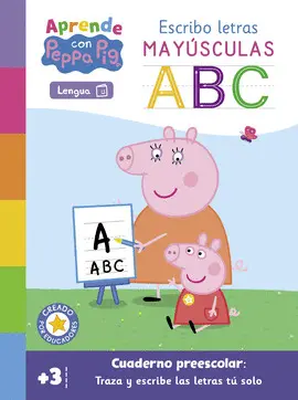 APRENDE CON PEPPA(ESCRIBO LETRAS MAYUSCULAS)