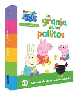 PEPPA PIG. LIBRO DE CARTÓN - LA GRANJA DE LOS POLLITOS PEPPA PIG. LIBRO DE CARTÓN - LA GRANJA DE LOS POLLITOS