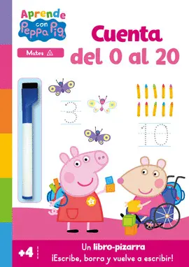 APRENDE CON PEPPA. CUENTA DEL 0 AL 20 APRENDE CON PEPPA. CUENTA DEL 0 AL 20