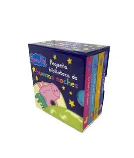 PEPPA PIG. PEQUEÑA BIBLIOTECA DE BUENAS NOCHES PEPPA PIG. PEQUEÑA BIBLIOTECA DE BUENAS NOCHES