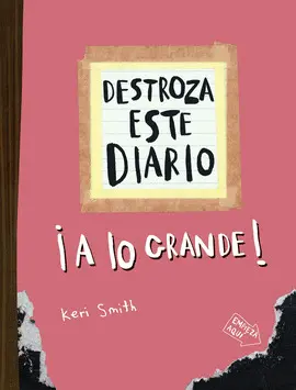 DESTROZA ESTE DIARIO. A LO GRANDE - NARANJA FLUOR DESTROZA ESTE DIARIO. A LO GRANDE - NARANJA FLUOR