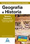 GEOGRAFIA E HISTORIA TEMARIO VOL.II PREHISTORIA E HISTORIA SIGLO GEOGRAFIA E HISTORIA TEMARIO VOL.II PREHISTORIA E HISTORIA SIGLO