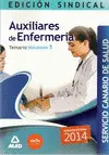 E. s 2014 Vol. 1 Auxiliares Enfermeria Servicio Canario Salud
