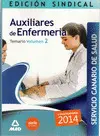E. s 2014 Vol. 2 Auxiliares Enfermeria Servicio Canario Salud