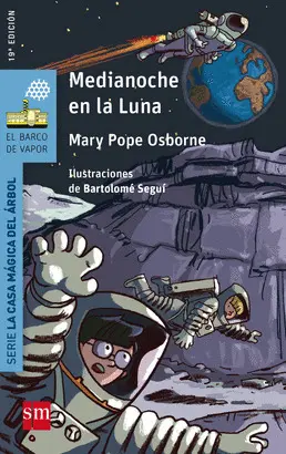 8- BV. MEDIANOCHE EN LA LUNA. SERIE LA CASA MAGICA DEL ARBOL.