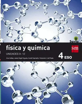 V4 ESO FISICA Y QUIMICA. 4 ESO. SAVIA. TRIMESTRES