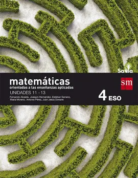 V4 ESO MATEMATICAS ORIENTADAS A LAS ENSEÑANZAS APLICADAS. 4 ESO. SAVIA. TR