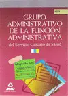 2012 TEST GRUPO ADMINISTRATIVO DE LA FUNCION ADMINISTRATIVA SERVICIO CANARIO SALU