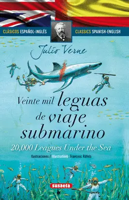 VEINTE MIL LEGUAS DE VIAJE SUBMARINO - ESPAÑOL/INGLÉS
