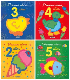 PRIMEROS COLORES (4 TÍTULOS) PRIMEROS COLORES (4 TÍTULOS)